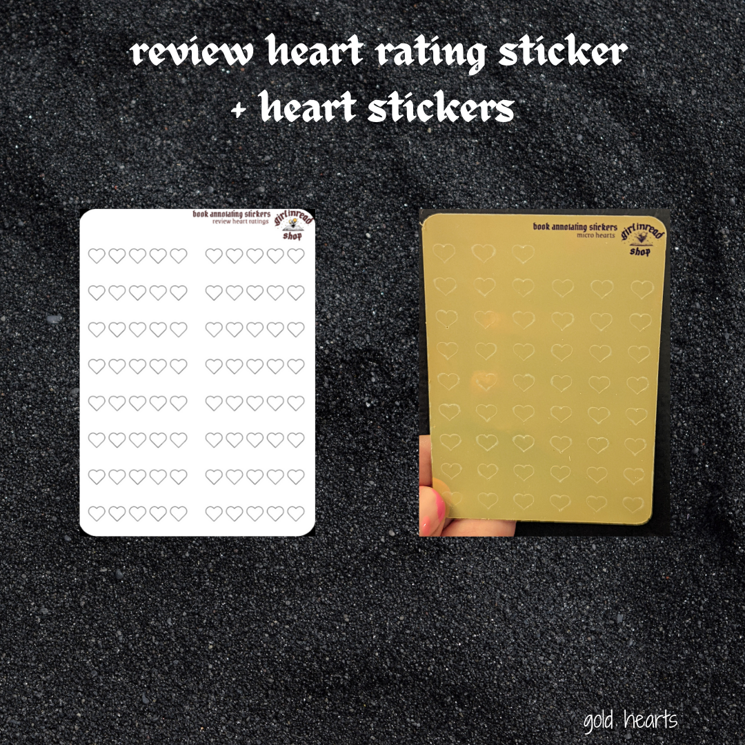 heart rating stickers