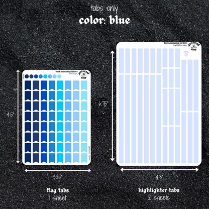 bestie book annotating sticker sets