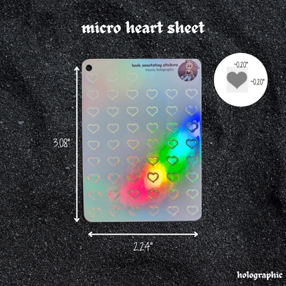 holographic sticker sheets