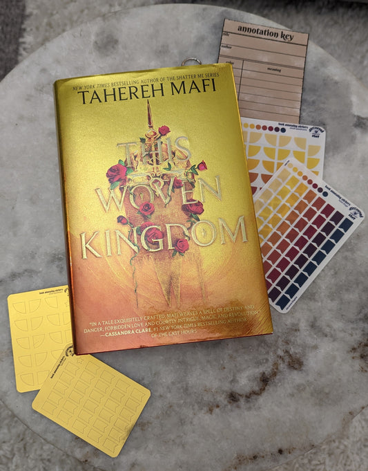 Annotation Bookmark Kit Annotation Kit Book Annotating Book Annotation  Bookish Gift Gift for Book Lovers ACOTAR Gift 