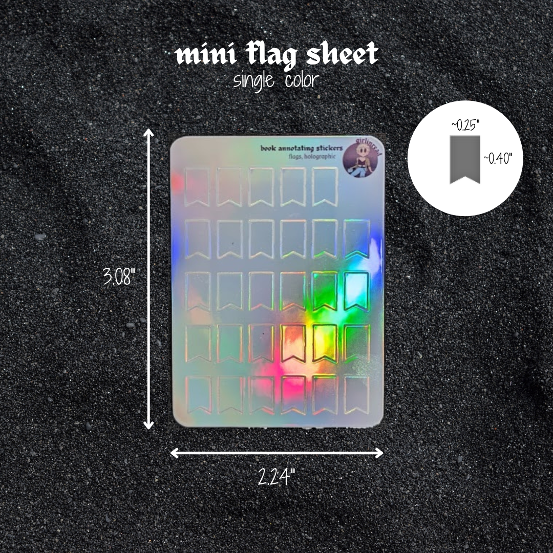 holographic sticker sheets